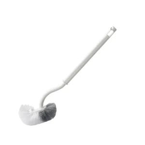 Long Handle Wall Mounted Portable Household Bathroom Cleaning Brush Plastic Toilet Brush No Dead Ends Easy No Drill
