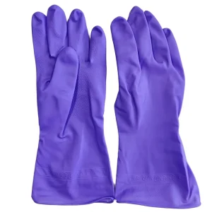 Long Sleeve PVC Household Cleaning Gloves Waterproof Anti Slip Durable Warm Silicone Free Reusable Kitchen Dishwashing