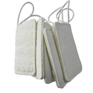 Loofah Sponges for Dishes Loofah Kitchen Sponges with Cellulose Core & Cotton Loop for Dishes & Kitchen Cleaning