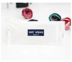 Luxury Lemon Wet Wipes for Household Use Non Woven Extra Soft Disposable Eco Friendly Antibacterial Protection