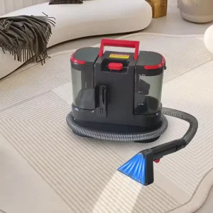 M 332 Electric Hand Held Bagless Carpet Cleaner Vacuum for Sofa Car & Hotel Use Wet Dry High Pressure Cleaning