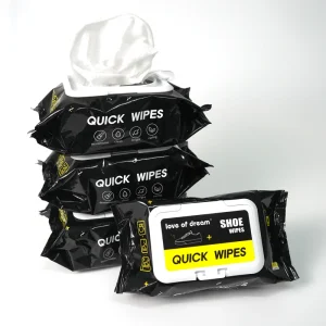 Made in China Custom Disposable Disinfecting Sneaker Cleaning Shoe Cleaning Wet Wipes Wipe