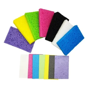 Magic Eco Friendly Compressed Natural Cellulose Cleaning Sponge Kitchen Sponges Scouring Pads for Dishes Cleaning