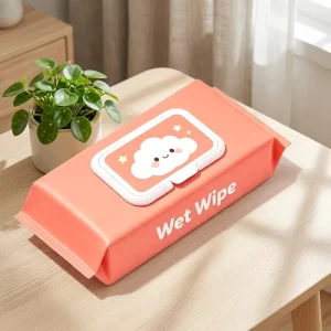 Manufacturer Custom Logo 80pcs Alcohol Free Pure Water Eco-Friendly Non-Woven Cleansing Baby Wipes