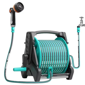 Manufacturer Factory Price Portable Wall Mount 10-50 Meters 1/2inch Retractable Rewindable High Pressure Water Pipe CNS Garden