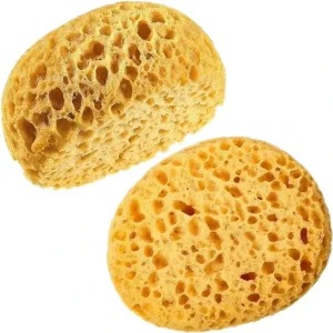 Manufacturer Porous Palm Semicircular Cleaning Sponges Multifunctional Seaweed Sponge Scouring Pads