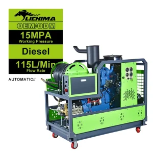 Maquina Alcantarillado Mando Professional Heavy Duty Diesel Cleaning Machine High Pressure Drain Cleaner Sewer Jetter