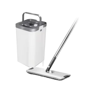Masthome Magic Wash Flat Mop Microfiber 360 Flat Mop With Bucket
