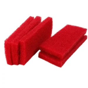 Medium Duty Commercial Scouring Pad Sponge Combo Long Lasting Scrub Pad for Restaurant Hotel Industrial Use