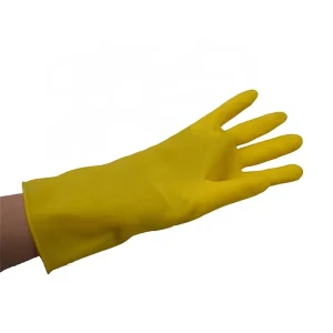 Mesh Non-slip Latex Gloves Household Waterproof Work Gloves Kitchen Work Gloves