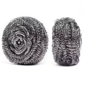 Metal Kitchen Scrubbing Sponges Dishwashing Scouring Pads Stainless Steel Scrubbers for Cleaning Dish Steel Wool Scrubber