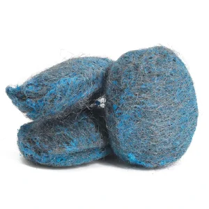 Metal Scouring Cleaning Pads 11g Steel Wool Soap Pads for Dishes Soaped for Easy Cleaning of Kitchen and Oil