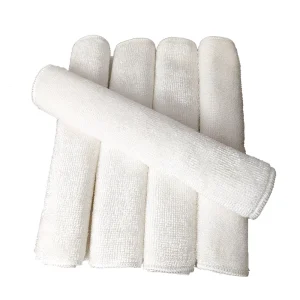 Microfiber Bamboo Dish Cloth Square Household Cleaning Tool for Kitchen Use