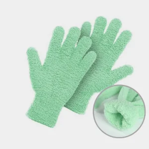 Microfiber Car Cleaning Gloves Super Absorbent Lint Free Auto Wash Detailing Mitt Soft Plush Car Window Dusting Cleaning Gloves