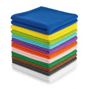 Microfiber Car Wash Cleaning Cloth 300gsm Quick-Dry Microfiber Towel, Multi-purpose Household Kitchen Cleaning Towel