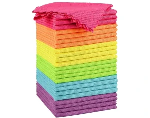 Microfiber Cleaning Cloth Household Cleaning Supplies Reusable Lint Free Cloths for House Kitchen Car Care 30*30cm/40*40cm