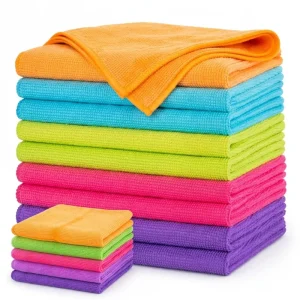 Microfiber Cleaning Cloth Premium Kitchen Car Cleaning Towel Super Absorbent Kitchen Towel Lint-Free Scratch-Free Cleaning Cloth