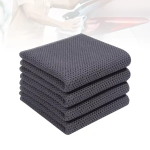 Microfiber Cleaning Cloth for Polishing Microfiber Towel Microfiber Waffle Cleaning Cloth for Car Cleaning