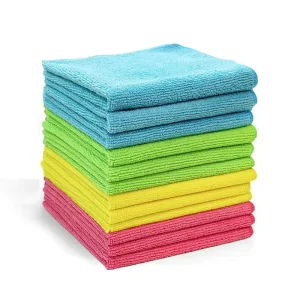 Microfiber Cleaning Cloths 250GSM Reusable Household Wash Towels Absorbent Polyamide Kitchen Towel