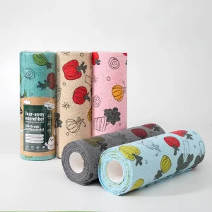Microfiber Cleaning Cloths Roll Housework Cleaning Product Microfiber Wash Cloth Kitchen Cleaning Towel Reusable Cleaning Cloths