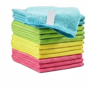 Microfiber Cleaning Cloths Super Absorbent Quick Dry Towels for Cars Kitchen Dishes and Household Cleaning