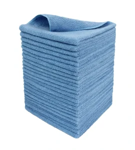 Microfiber Cleaning Cloths Ultra Absorbent Lint Free Non-Abrasive Reusable and Washable 16 X16in US Warehouse Spot