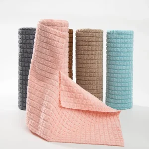 Microfiber Cleaning Towels Custom Kitchen Dish Cleaning Cloth Roll Bulk Reusable Microfiber Towel for Kitchen Cloths