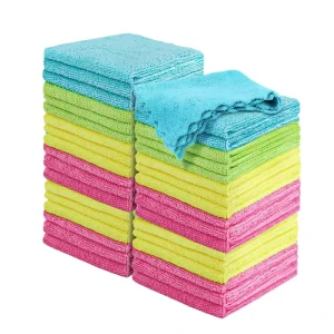 Microfiber Dish Cloth Quick-Dry Kitchen Towel With Print Logo With Kitchen and Home Use