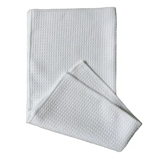Microfiber Dish Towels Kitchen Drying Towel Waffle Weave White Hand Towel Good for Sublimation Printing