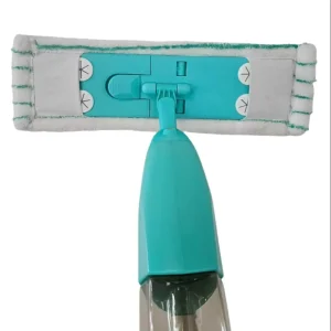 Microfiber Flat Water Spray Mop Telescopic Steel Pole Home Floor Cleaning Washable Tool