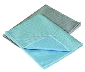 Microfiber Glass Cleaning Cloth for Windows and Mirrors glass Chamois Cleaning Cloths