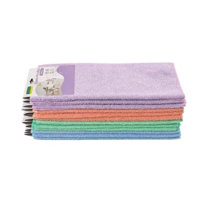 Microfiber Kitchen Common Dish Cloth Towel Making Fabric Waffle Terry Cotton Tea Towel for Cleaning Cloth With Logo