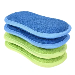 Microfiber Kitchen Sponges & Scouring Pads Cleaning Wipes