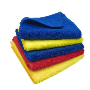 Microfiber Long Short Pile Towel 300 350 400gsm Lint-Free Super Absorbent Washing Towel Car Care Glass Cleaning Kitchen Cloth