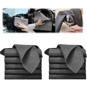 Microfiber Magic Cleaning Cloth Thickened Nylon for Instant Polishing for Household Car Glass Windows and Mirrors
