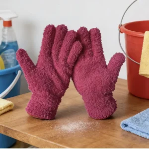Microfiber Makeup Remover and Cleansing Gloves Soft Microfiber Reusable Face Gloves for Makeup
