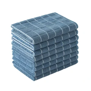 Microfiber Oil resistant Lint Free Kitchen Dishcloth Thick Highly Absorbent Dish Towel Tablecloth Hand Towel