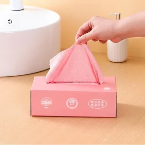 Microfiber Reusable Cleaning Cloth Super Absorbent Lint Free for Kitchen Car