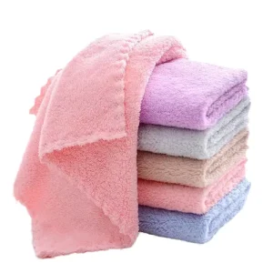 Microfiber Soft Absorbance Kitchen Cleaning Cloth Dish Towel for Table Cleaning