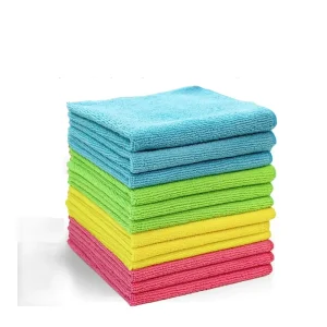 Microfiber Square Cleaning Towel Thickened Texture Super Absorbent Eco Friendly Oil Grease Removal Kitchen Daily Use