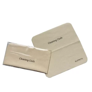 Microfiber Suede Silkscreen Style Straight Edge Round Corner Customized Cleaning Cloth