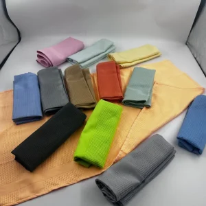 Microfiber Table Napkins Home Waffle Pattern Standard Size Kitchen Tea Towel Absorbent Dish Cleaning Towel
