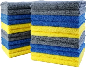 Microfiber Towels for Cars Household Cleaning Absorbent Lint Free Reusable Rags for Kitchen Dish