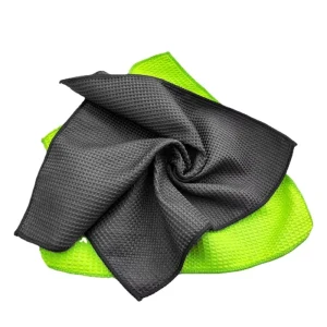 Microfiber Waffle Weave 40*40cm Dish Towel Tea Glass Absorbent No Lint Thick Reusable Cleaning Towels