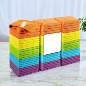 Microfiber Washing Towel Housework Dishcloth Cleaning Rag Microfiber Kitchen Drying Dish Towel