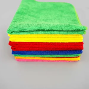 Microfiber Water-Absorbent Cleaning Towel Sustainable 200-300gsm Dishwashing Cloth for House Cleaning