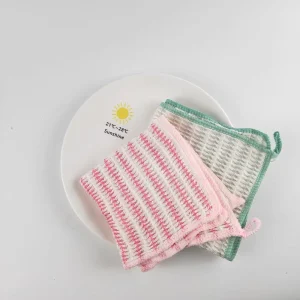 Microfiber Wood Fiber Dishwashing Cloth Household Cleaning Towel for Kitchen Premium Wood Fiber Cloth
