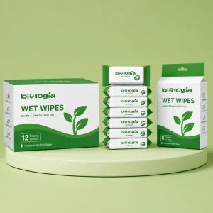 Mini Pack Eco-Friendly Disposable Portable Soft Touch MINI Wipes Non-Allergenic Cleansing Wipes Customized Logo
