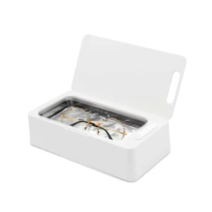 Mini Portable 450ml Household Ultrasonic Cleaner Electric Power Source for Jewelry & Glasses
