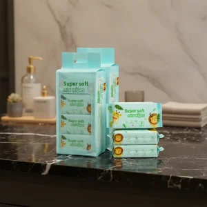 Mini Portable Wipes Pocket Size Disposable Cleaning Wipes for Outdoor Travel